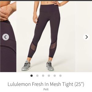 Lululemon fresh in mesh tight